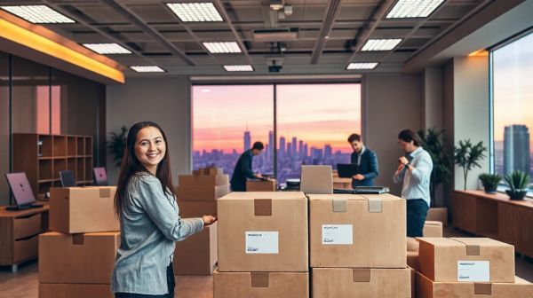 Top 5 astuces pour un déménagement de bureaux réussi