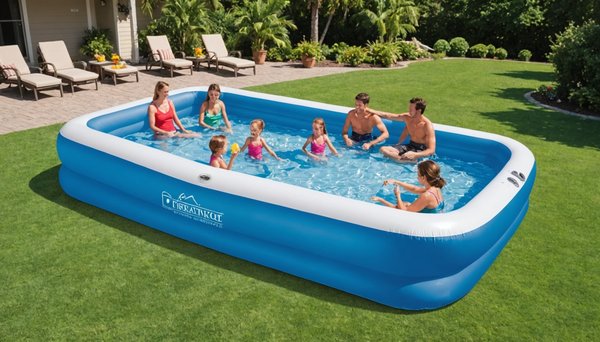 Des piscines gonflables pour des vacances à domicile réussies !